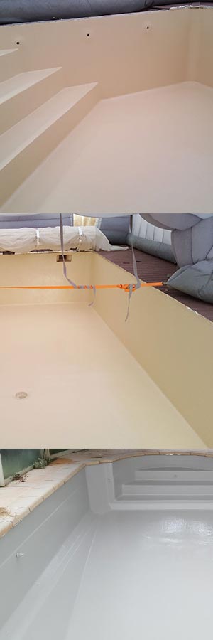 Spécialiste Rénovation de revêtement polyester pour piscine maçonnée